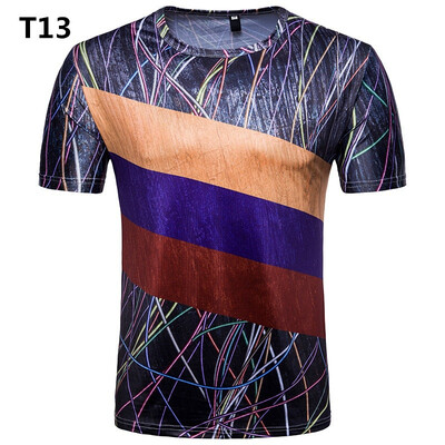 

Summer New Mens T-Shirt WorldCup Printed Football T-shirt Casual Commemorative T-shirt Sports Running Fitness Exercise