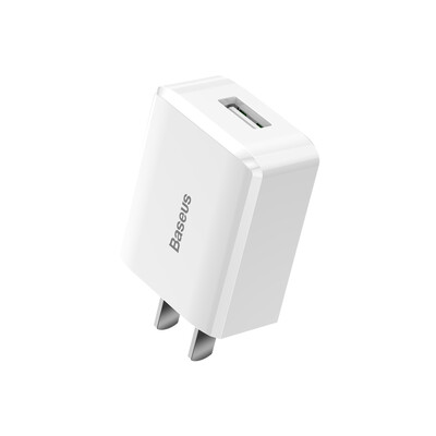 

Baseus 2A Charging Head for iPhone X87P66P6SE SamsungHuaweiMilleHTC White