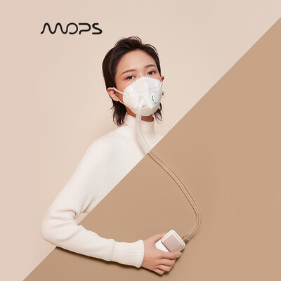 

MOPS Hurricane Air Purifier II Generation Интеллектуальная противотуманная маска PM2.5 Спортивная маска Мужчины и женщины Шампанское Золото