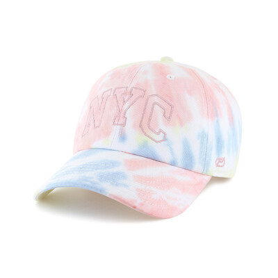 

LACKPARD hat female spring&summer tie dye printing sunscreen visor baseball cap Korean fashion casual hat girls wash letters embroidery cap tide