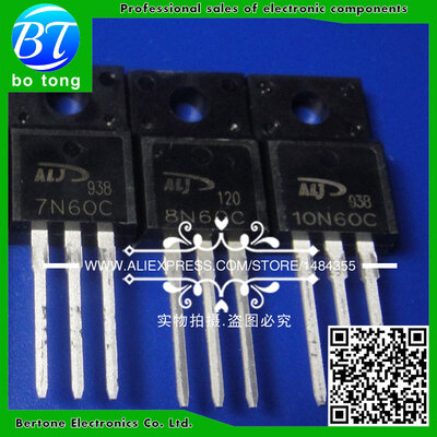 

10PCS FQPF8N60C 8N60 8N60C TO220