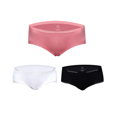 

Crab Secret Ladies Panties 3 Pieces Panties Womens Modal Triangle Panties Lightweight Breathable Underwear Platinum Black Platinum White Platinum Powder xl