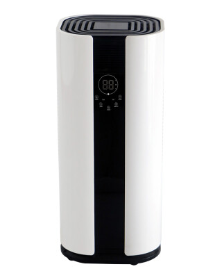 

50 Pint Dehumidifier Includes Touch Screen Air Purify 24-Hour onoff Timer Auto-Shut off Whisper-Quiet Operation