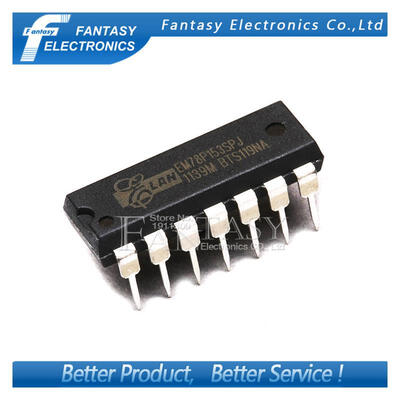 

5PCS EM78P153SPJ DIP14 EM78P153 DIP new and original IC free shipping