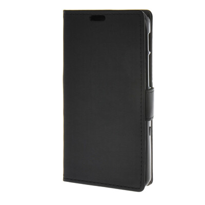 

MOONCASE Чехол для Alcatel одно касание Pixi 3 (5.0") ВЗ-5015 флип кожаный бумажник карты чехол с kickstand Чехол черный