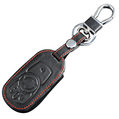 

Huashi Buick Key Bag Smart Four Button Black Buick Angweiwei Weilang Leather Key Case Keychain