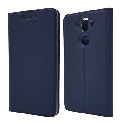 

Роскошный чехол для кошелька для Nokia 9 High Quality PU Leather Flip Cover Kickstand Anti-shock Полная защита