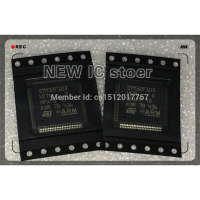 

Free Shipping 1pcs/lots STM32F103VET6 32F103VET6 LQFP-100 100%New original IC In stock!