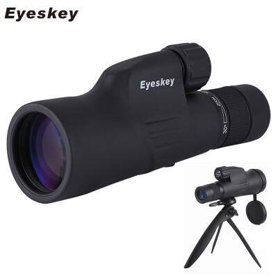 

Монокуляр Eyeskey Zoom Монокуляр 10-30x50 Монокулярные водонепроницаемые товары для кемпинга с призмой Bak4