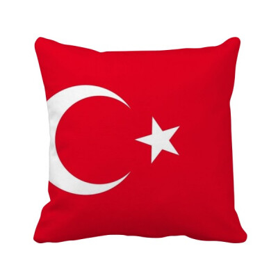 

Turkey National Flag Asia Country Square Throw Pillow Insert Cushion Cover Home Sofa Decor Gift