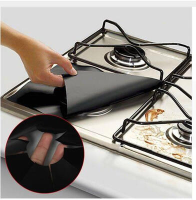 

1pc Многоразовый газовый диапазон Stovetop Защитная крышка для облицовки крышкой для очистки кухонных инструментов
