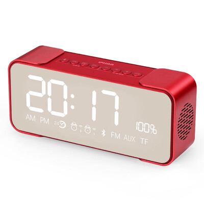 

Ikoor (ifkoo) Q8 Китай Красный Smart Time Alarm Bluetooth Speaker Сабвуфер Cannon Мобильный компьютерный телевизор Портативный 3D Surround Stereo Mini Speaker