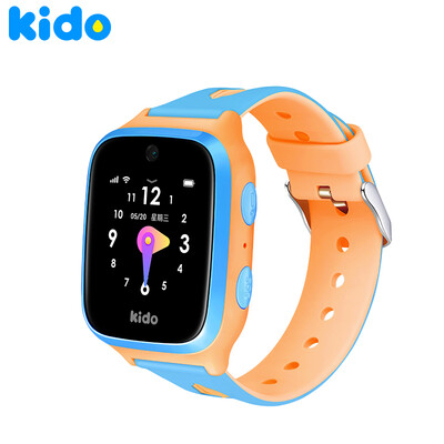 

Kido Kids Watch K3 Mobile 4G Smart Child Phone Watch 360 Degree Security IP68 Waterproof Little Genius Boy Gift 6 Reposition Student Blue