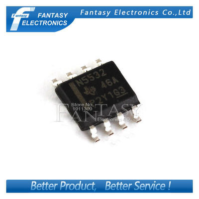

50PCS NE5532DR SOP8 NE5532 SOP N5532 SMD new and original IC free shipping