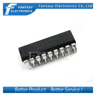 

100PCS LM3915N-1 DIP18 LM3915-1 DIP LM3915N LM3915 new&original IC free shipping