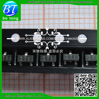 

500PCS New MMBT9012LT1G MMBT9012 S9012 05A 25V Marking code 2T1 PNP transistor SOT23