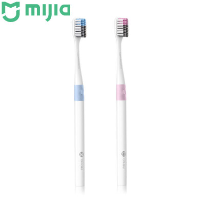 

XIAOMI MIJIA DR BEI Soft Toothbrush 2 pcs BluePink