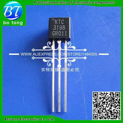 

200PCS/LOT Transistor C3198 2SC3198 KTC3198 0.15A/50V NPN TO-92