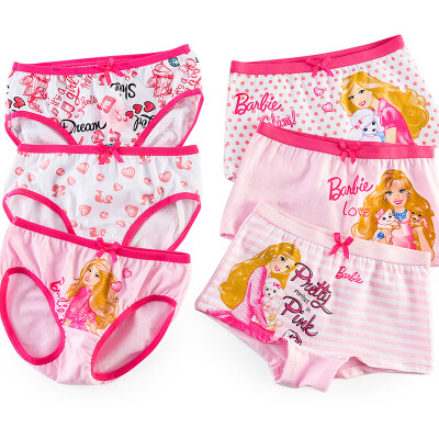 

Barbie Barbie underwear children 6 with briefs briefs pants 9184 white  reference height 110-120