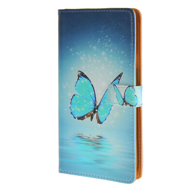 

MOONCASE чехол для Samsung Galaxy E7 Pattern series Leather Flip Wallet Card Slot Stand Back Cover