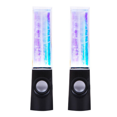 

Smart Fountain LED Light Portable Colorful Computer Sound Water Dance Speaker Suitable For Computer Mobile Music Player