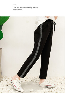 

Childrens clothing 2018 spring new sport pants children leisure pants cotton sweatpant children