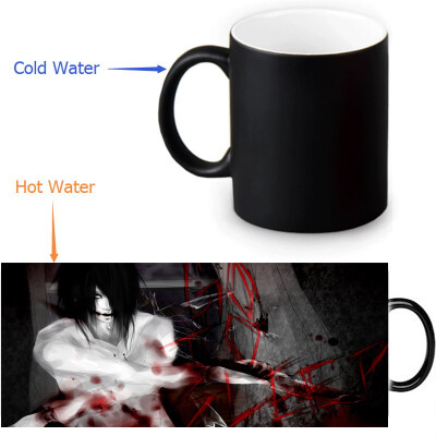 

Jeff The Killer Morphing Mug Color Change Tea Cup Волшебная молочная кружка для кофе
