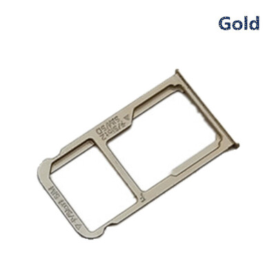 

High Quality For Huawei Mate 8 Original Sim Card Socket Memory Card Reader Holder Tray Slot Module Repair Parts Gold Grey Sliver