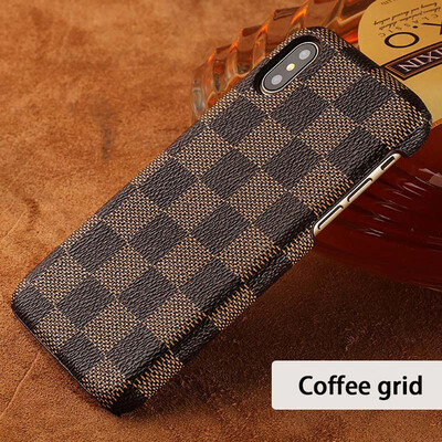 

LANGSIDI Genuine Leather Phone Case For iPhone X High Quality Print Cover Anti-shock Back cover