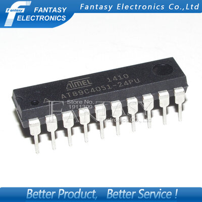

5PCS AT89C4051-24PU DIP20 AT89C4051-24 DIP AT89C4051 new&original IC free shipping