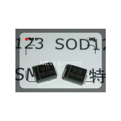 

Free Shipping High quality SMD Schottky Diode SK26 SS26 SMB 2A60V Diode500PCSLot