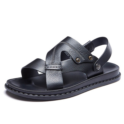 

Aokang sandals sandals dual-use design comfortable&convenient non-slip practical beach men&39s shoes 171731680 black 43 yards