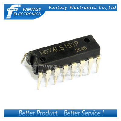 

10PCS HD74LS151P DIP16 HD74LS151 DIP SN74LS151N 74LS151 new and original IC free shipping
