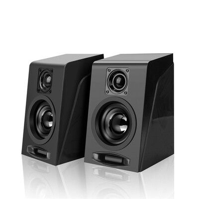 

First Eye Desktop Speakers Speaker Bookshelf Powerful Stereo Player Music Game Relaxing Entertainment Support Lossless Playback