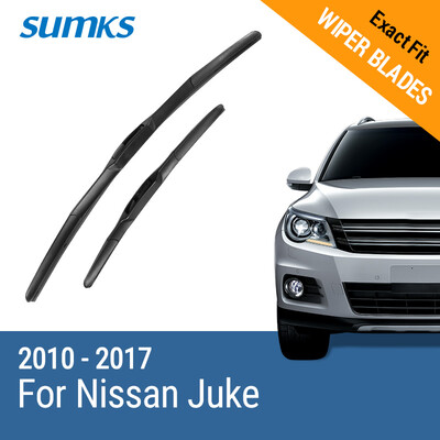 

SUMKS Wiper Blades for Nissan Juke 22"&14" Fit Hook Arms 2007 2008 2009 2010 2011 2012 2013 2014 2015 2016 2017
