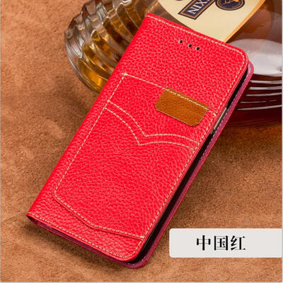 

Genuine Leather flip Case For iPhone 6 7 8 Plus X Cowboy card slot Wallet Phone Cover