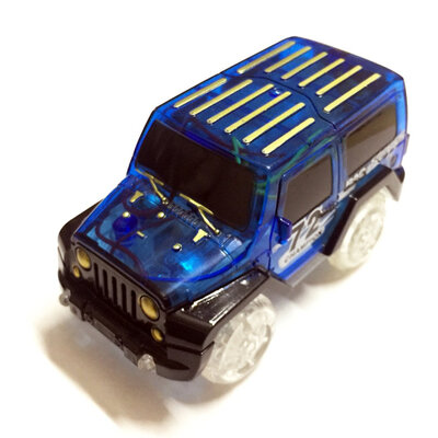 

LED Light Up Автомобильные игрушки Дети Дети Причудливые электронные дорожки Автомобильная игрушка Лучший подарок