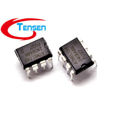 

200Pcs/Lot 24C64 AT24C64 AT24C64N-10PU-2.7 DIP-8 2-Wire Serial EEPROM 64K BIT