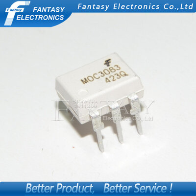

20PCS MOC3083 DIP6 DIP new and original IC free shipping