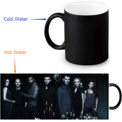 

Оригинальные 350 мл / 12 унций Heat Reveal Mug Color Change Чашка кофе Чувствительные морфинг-кружки Волшебная чашка для чайных чашек