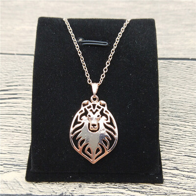 

New Rough Collie Necklace Trendy Style Rough Collie Pendant Necklace Women Pet Jewellery Fashion Animal Dog Jewellery