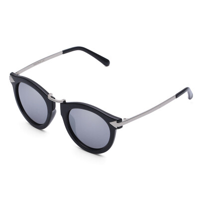 

LOHO glasses life sunglasses female fashion round face glasses female Korean retro elegant arrow sunglasses JT67003 gray