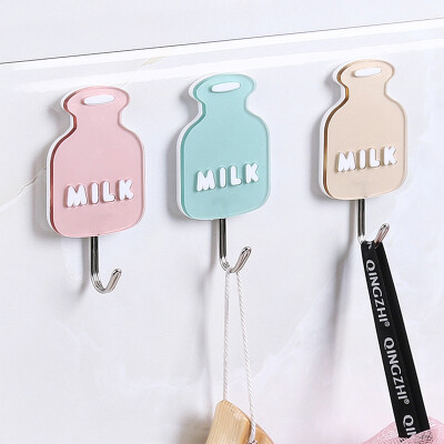 

Yuhuaze Hook Sticky Cute Hook Sticker Bathroom Products Kitchen Storage Sticky Hook Coat Hook 10 Pack