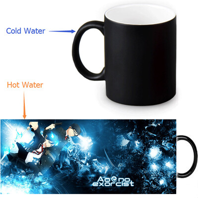

Ao no Exorcist 350ml12oz Heat Reveal Mug Color Change Coffee Cup Sensitive Morphing Mugs Magic Mug Milk Tea Cups