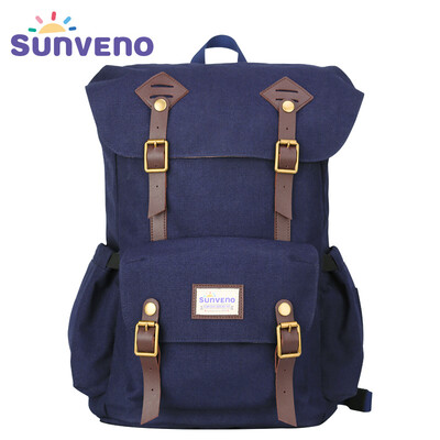 

SUNVENO Diaper Bag Multi-Function Daddy Travel Backpack Nappy Bags for Baby Care Large Capacity Stylish&Durable