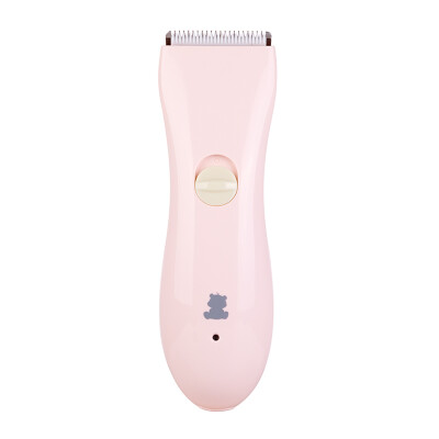 

Little white bear baby haircut mute baby shaved hair clip newborn children electric clippers charging home pink 09988