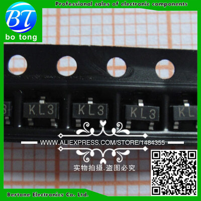 

Free Shipping 50pcs/lot BAT54CLT1G ( Mark code: KL3 ) BAT54C BAT54 SOT-23 100%new Good quality