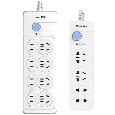 

Huntkey Huntkey large white HK842 set 8 18 m 4 bit 18 m socket row plug insert plug board