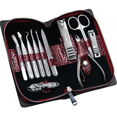 

Jinda Rimei RIMEI nail clipper set nail scissors stainless steel nail clipper repair capacity combination 11 pieces LP77046