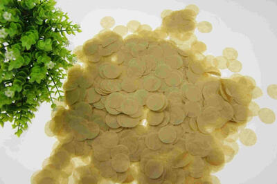 

Biodegradable 25CM Paper Confetti for Holiday Anniversary Birthday Graduation Wedding Bridal & Baby Parties Circles 30G